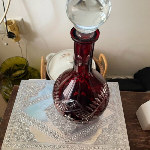 Crystal decanter like new