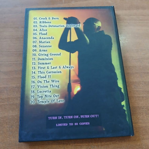 The Sisters of Mercy Live in Athens 2009 CD A5 Digi