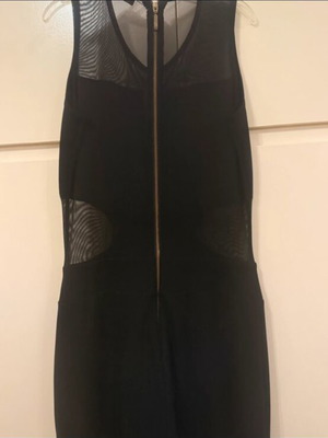 One-piece jumpsuit with transparency like new, size S, black Be You