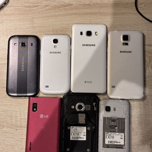 Phone lot used, all working, some without battery or cover, unlocked