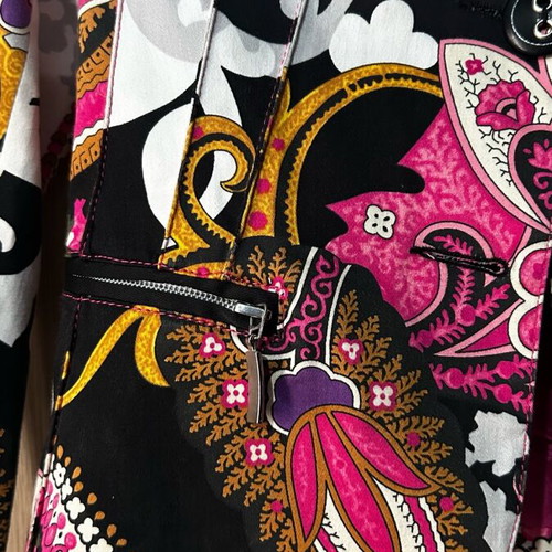 Luce blazer size XL like new, pink multicolor floral pattern