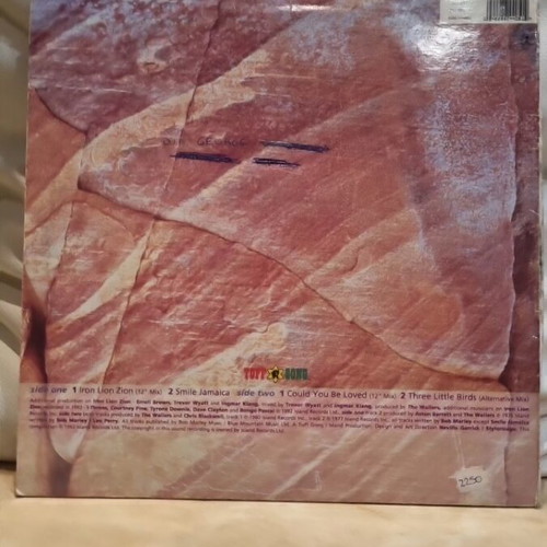 Bob Marley Iron Lion Zion vinyl used