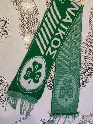 Panathinaikos Scarf used, authentic