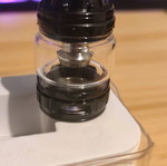 Eleaf Ello Duro atomizer used with accessories missing mouthpiece