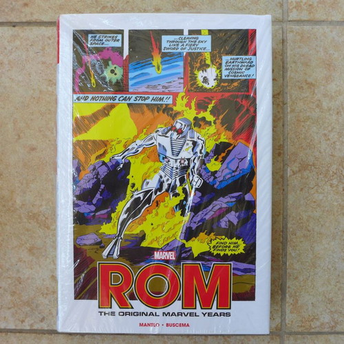 Marvel Rom Omnibus Volumes 1 and 2 like new