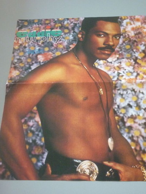 Eddie Murphy Tori Spelling διπλή συλλεκτική αφίσα μεταχειρισμένη