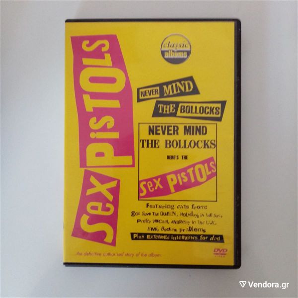  Dvd Sex Pistols– Classic Albums: Never Mind The Bollocks Here's The Sex Pistols