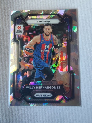 Panini-Prizm Euroleague Basketball 2023-24 Willy Hernangomez Ice Prizms card new