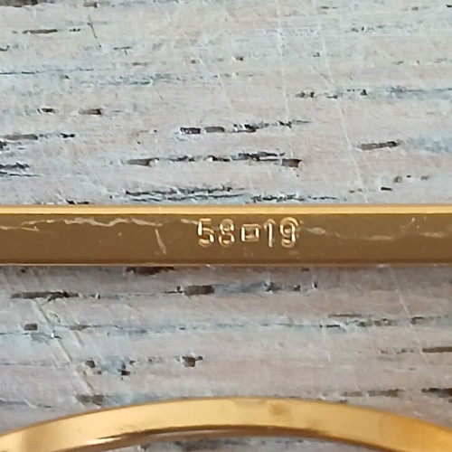 Vintage glasses pack of 2, gold frames, like new