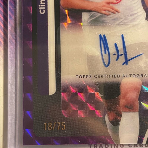 Topps Chrome Clint Dempsey Auto /75 Legend Καινούργιο