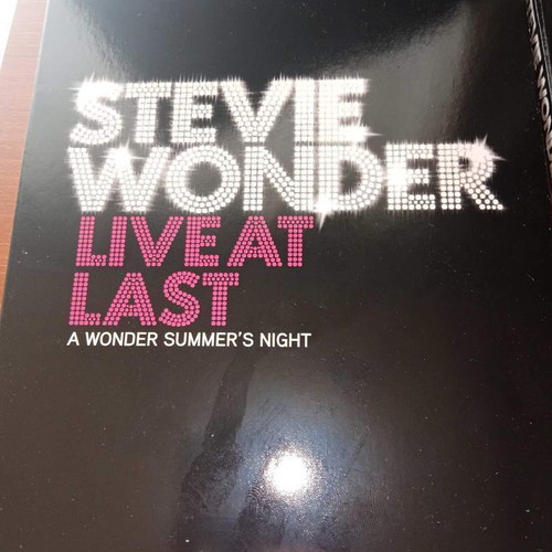 Stevie Wonder Live At Last DVD used, pop