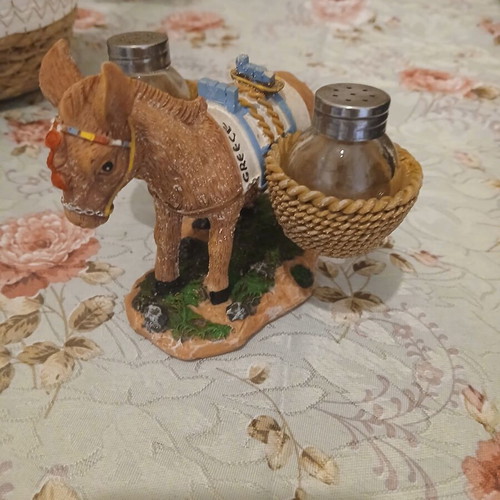 Donkey Salt and Pepper Shaker New Greece