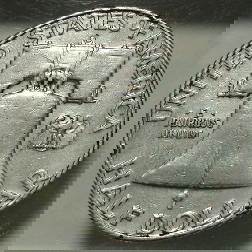 Silver ½ Dollar 1953 Franklin Half Dollar μεταχειρισμένο