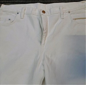 Woodoo λευκό ανδρικό τζην παντελόνι