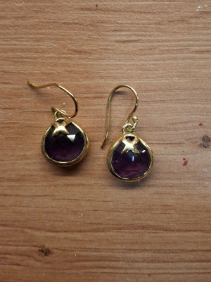 Accessorize earrings new, purple