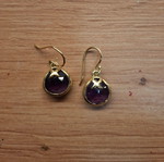 Accessorize earrings new, purple