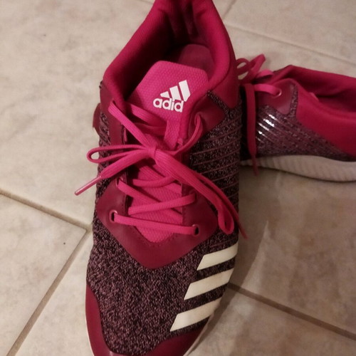 Adidas women's athletic shoes 39.5 like new pink