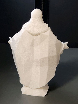 Geometric Jesus statue like new, plastic