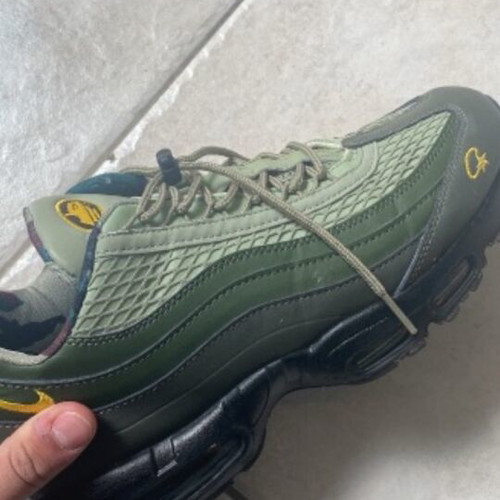 Corteiz Shoes Like New, Size 45, Green