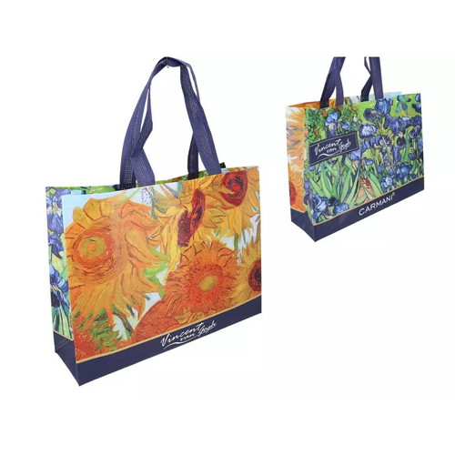 Breakfast bags new with Van Gogh Sunflowers and Irises artwork, set of 3
