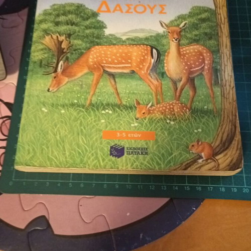 Children's book "Τα Ζώα του Δάσους" used, Greek language