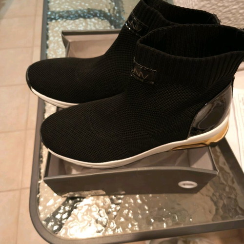 Envie Shoes black ankle boots new, size 38, fabric