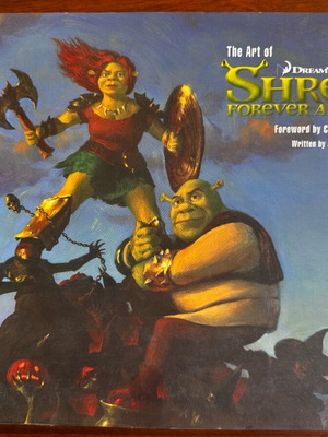 The Art of Shrek Forever After book like new
