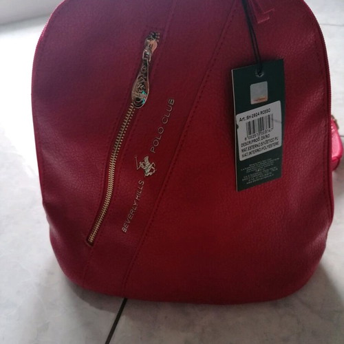 Polo Club women's backpack new, red