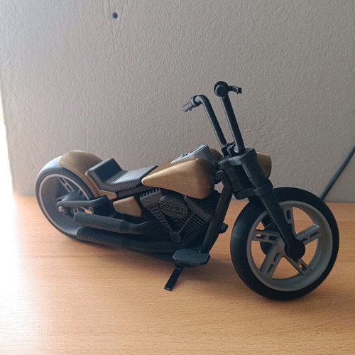 Harley Davidson motorcycle made with 3D printer new