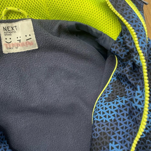 Next Kids Jacket with Hood like new, Blue and Green size 10