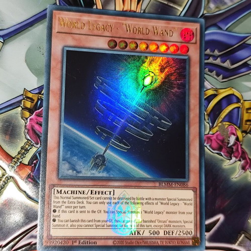 World Legacy - World Wand Ultra Rare Yu-Gi-Oh Card new