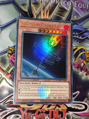 World Legacy - World Wand Ultra Rare Yu-Gi-Oh Card new