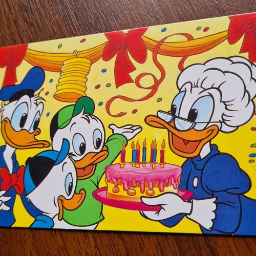 Nestlé Disney Family postcard like new