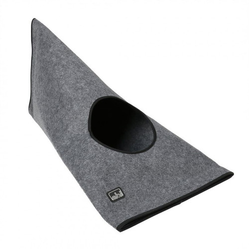 Cat nest and tunnel new, 3mm felt, 80x38x38 cm