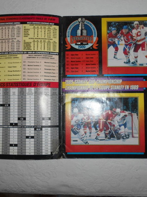 Άλμπουμ Hockey 1989-90 πλήρες μεταχειρισμένο