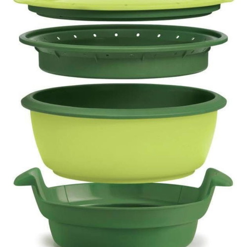 Tupperware MicroGourmet microwave steamer, new, sealed