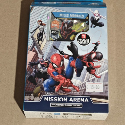 Mission Arena Decks Spiderman and Avengers, new, pack of 2