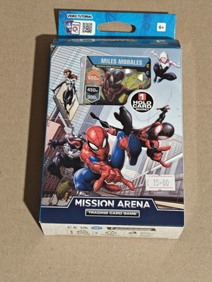 Mission Arena Decks Spiderman and Avengers, new, pack of 2