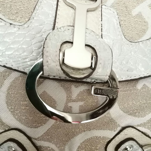 GUESS original beige crossbody bag.