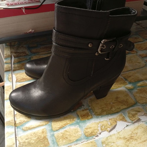 Parex ankle boots size 40 new, black