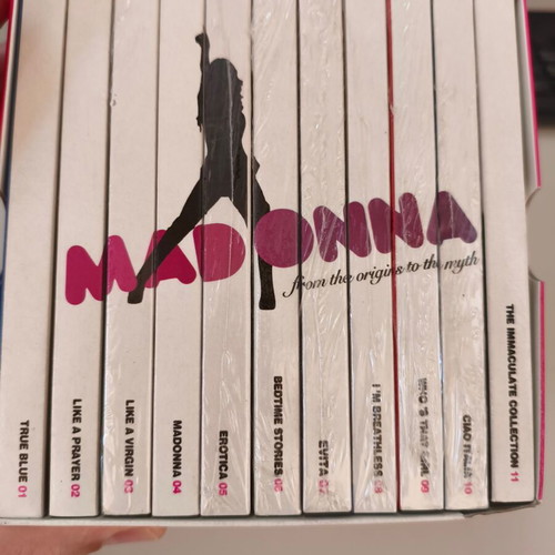 Madonna From The Origins To The Myth 9 CDs and 2 DVDs box set like new