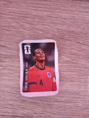 Virgil Van Dijk Panini Световно първенство по футбол 2026г. Стикер Нов