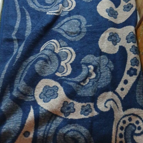 Blankets used, set of two double blankets