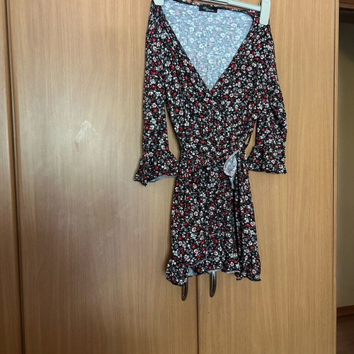 Women's floral blouse-dress new, one size