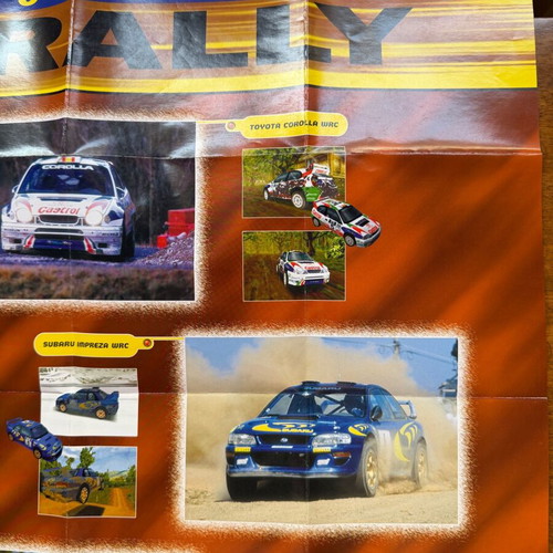 Αφίσα Colin McRae Rally PlayStation 1 μεταχειρισμένη, 1998