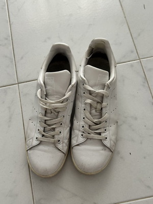 Adidas Stan Smith Triple White sneakers μεταχειρισμένα, μέγεθος 44.5