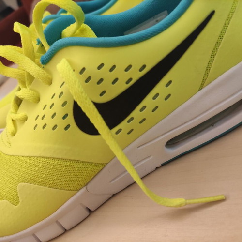 Nike SB Eric KOSTON 2 MAX athletic shoes like new, size 42, yellow-black