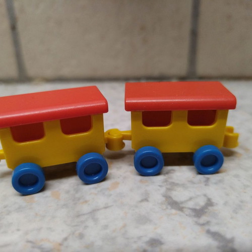 Playmobil vintage small train