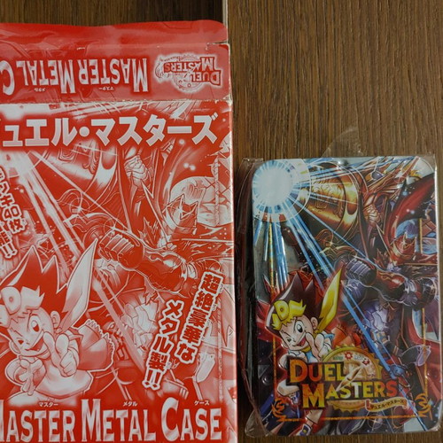 Duel Masters collectible metal case new