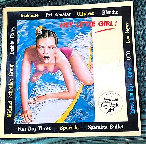 Δίσκος βινυλίου 1983 Hey little girl Various: Icehouse, Ultravox. Pop, Polygram, Chrysalis, LP Vinyl